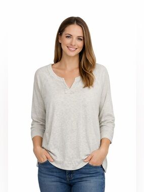 old navy Cream Long Sleeve Top